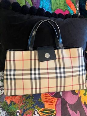 Burberry Nova Check Hand Bag